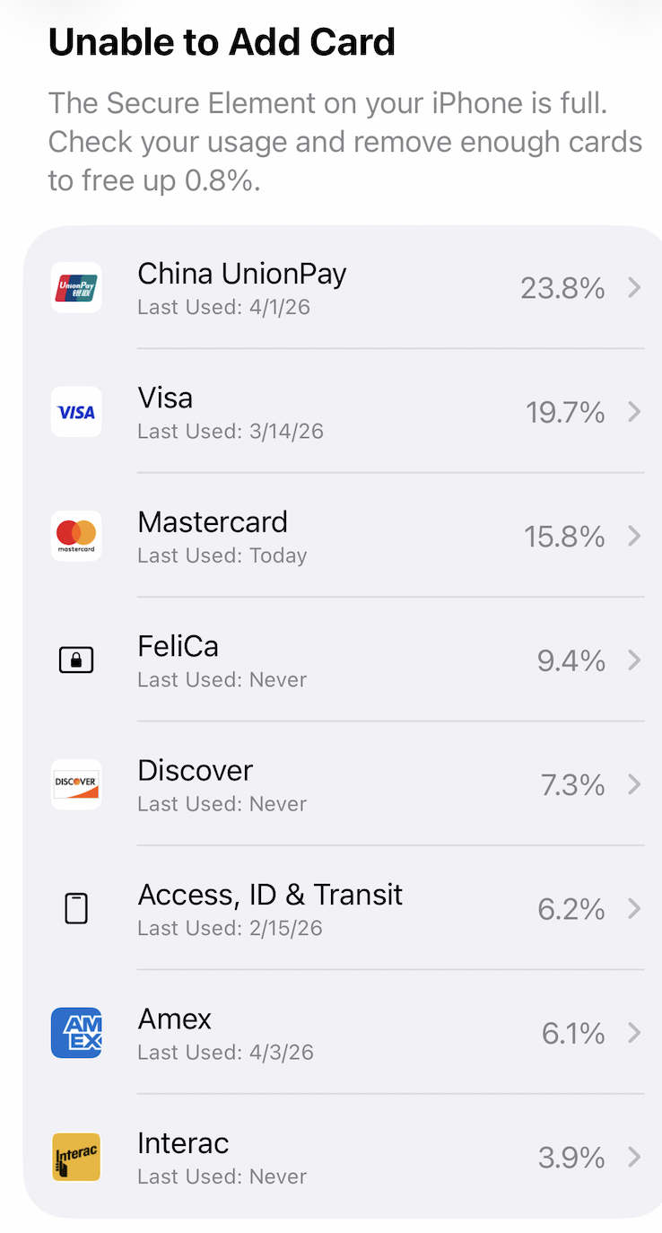 活久见!全网彻底炸锅!一部 iPhone 硬绑90张信用卡,直接把系统干到极限罢工!!!