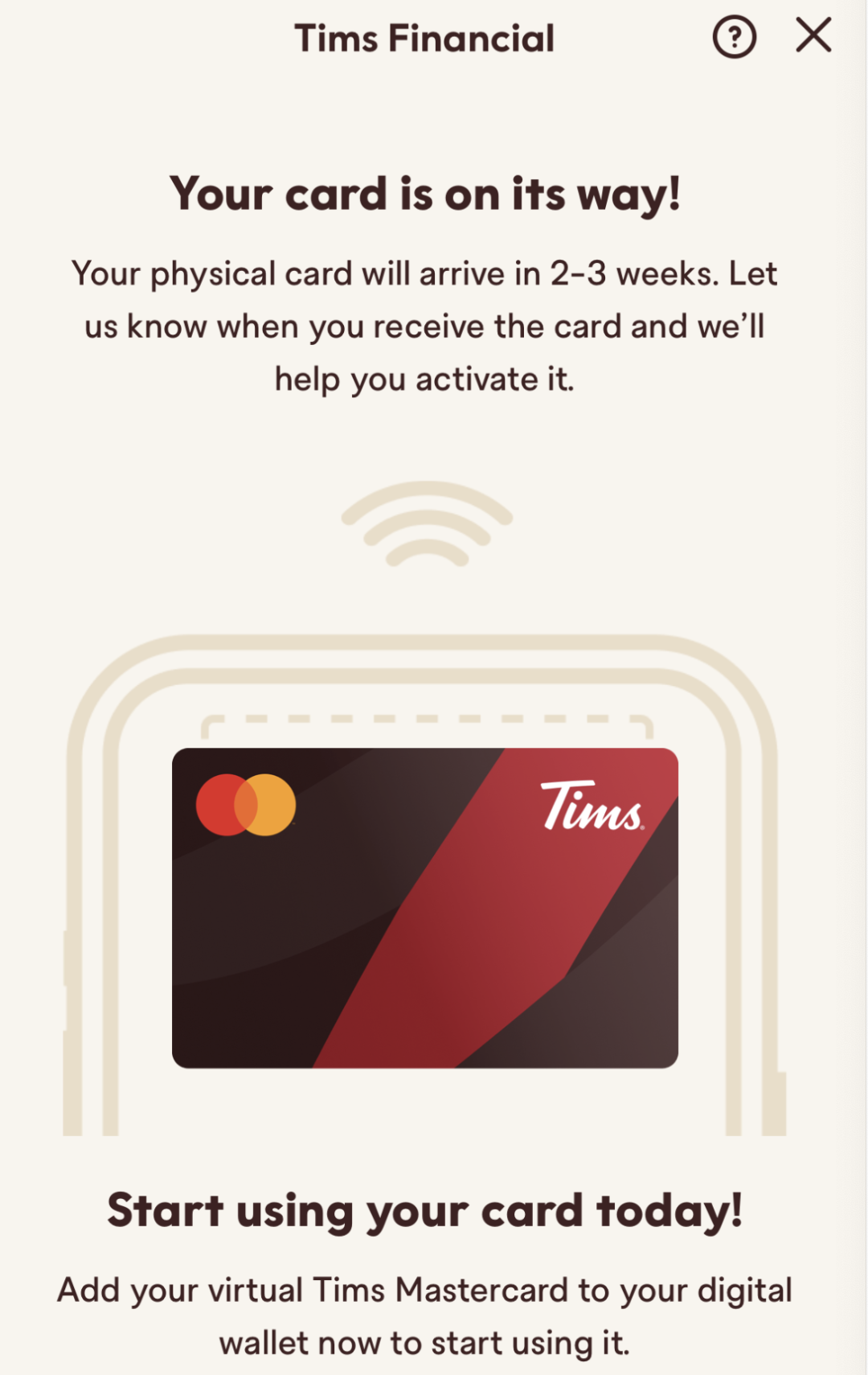 本想去买个甜甜圈，结果多了一张信用卡？Tims Mastercard秒批实录，结局舒适得让人想哭！