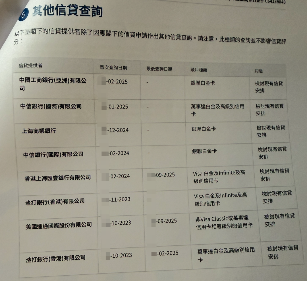 申请港卡必看,香港环联信贷报告TransUnion最新解读