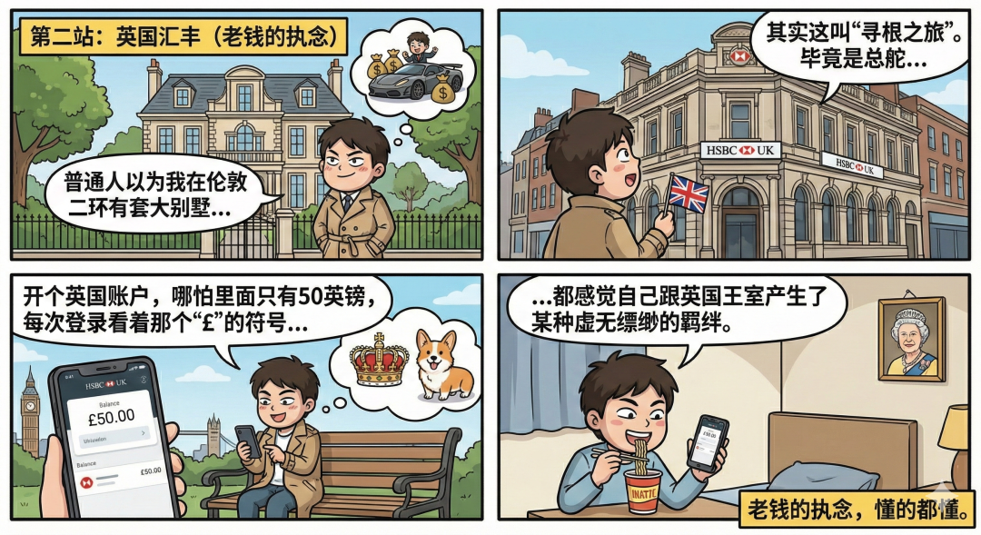 震惊亲戚!别人过年带金银,我带了一沓能烧火做饭的汇丰信件